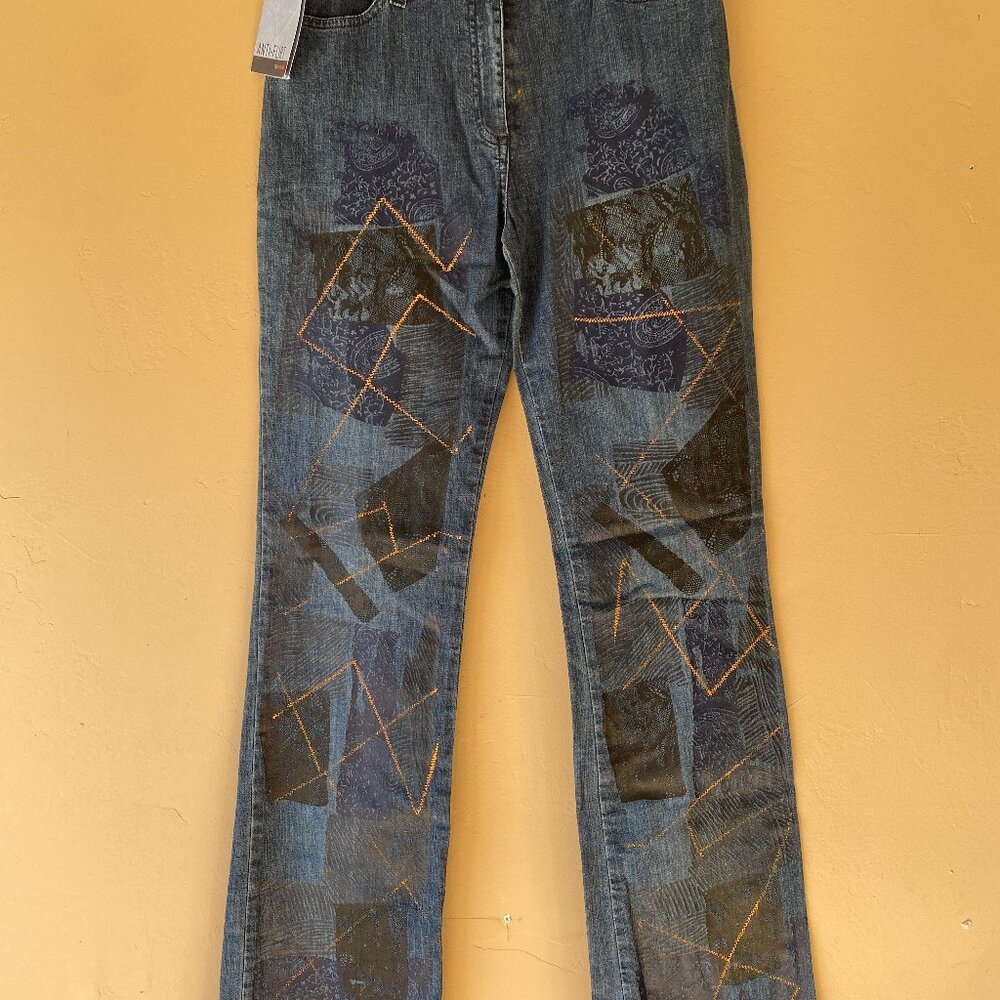 Anti Flirt Jeans - front inkprint designs